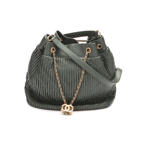 chanel bucket bag green|chanel bucket bag 2022.